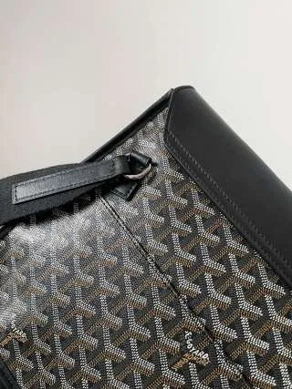 Goyard Coursier Messenger Bag Coated Canvas Leather 610300880