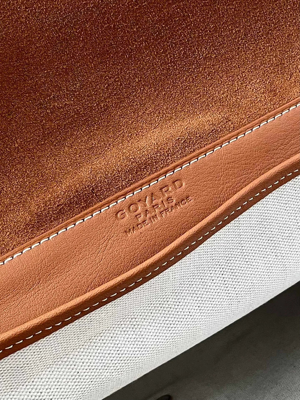 Goyard Coursier Messenger Bag Coated Canvas Leather 610300880