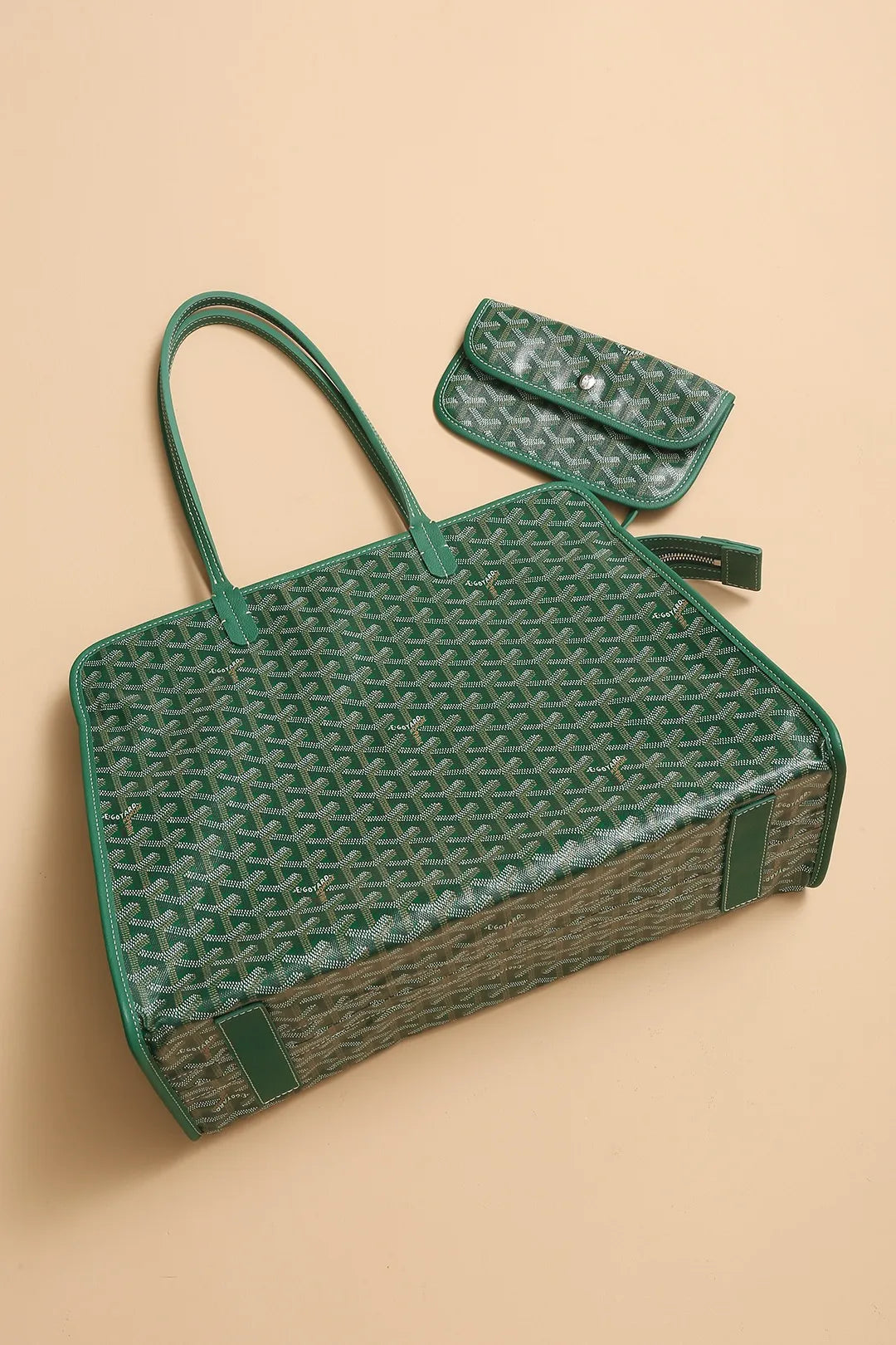 Goyard Hardy Bag Coated Canvas Leather 8016