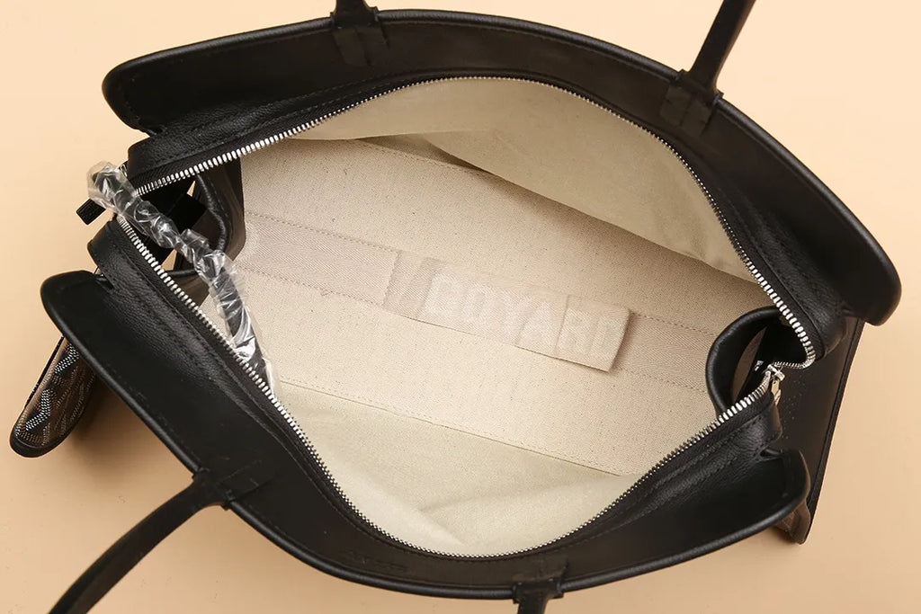 Goyard Hardy Bag Coated Canvas Leather 8016