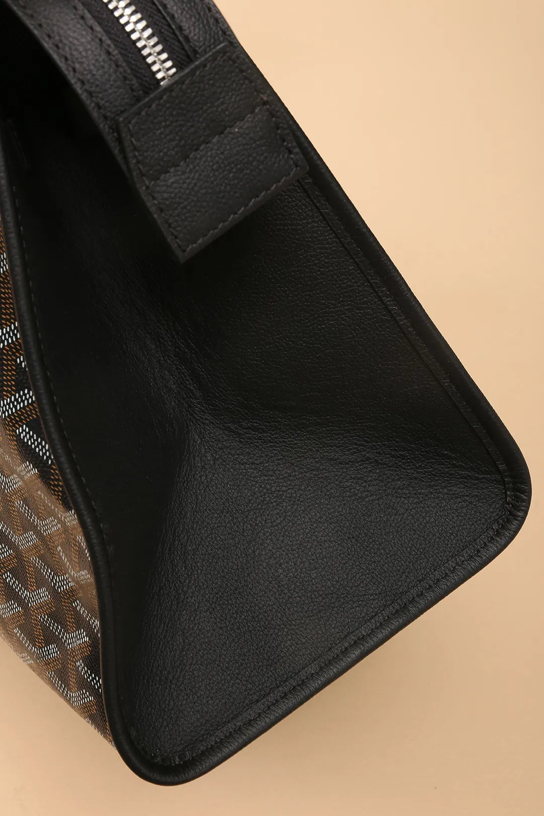 Goyard Hardy Bag Coated Canvas Leather 8016