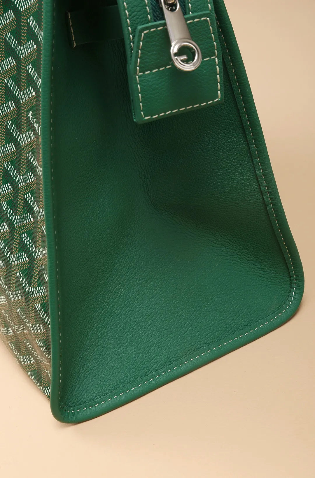 Goyard Hardy Bag Coated Canvas Leather 8016