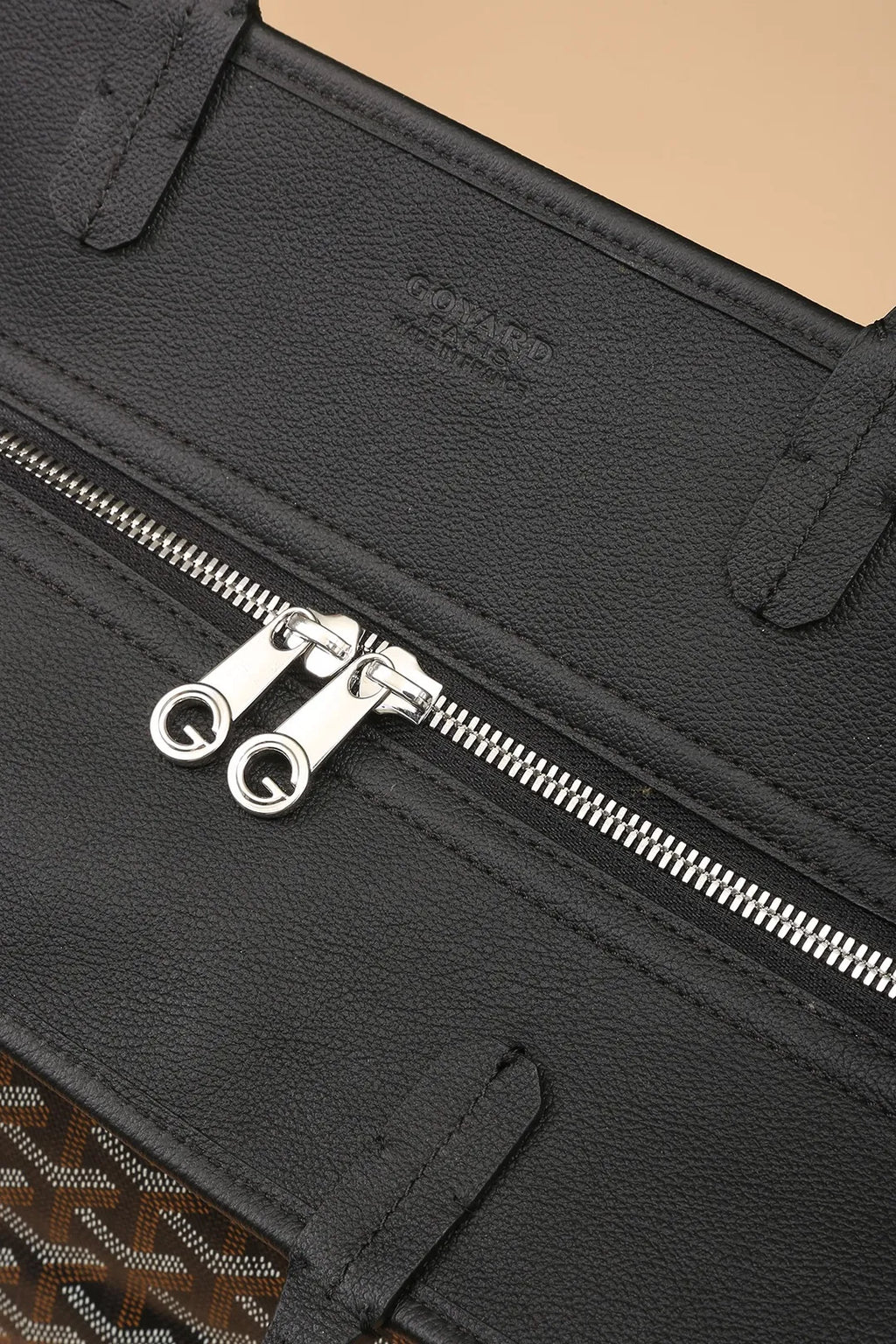 Goyard Hardy Bag Coated Canvas Leather 8016