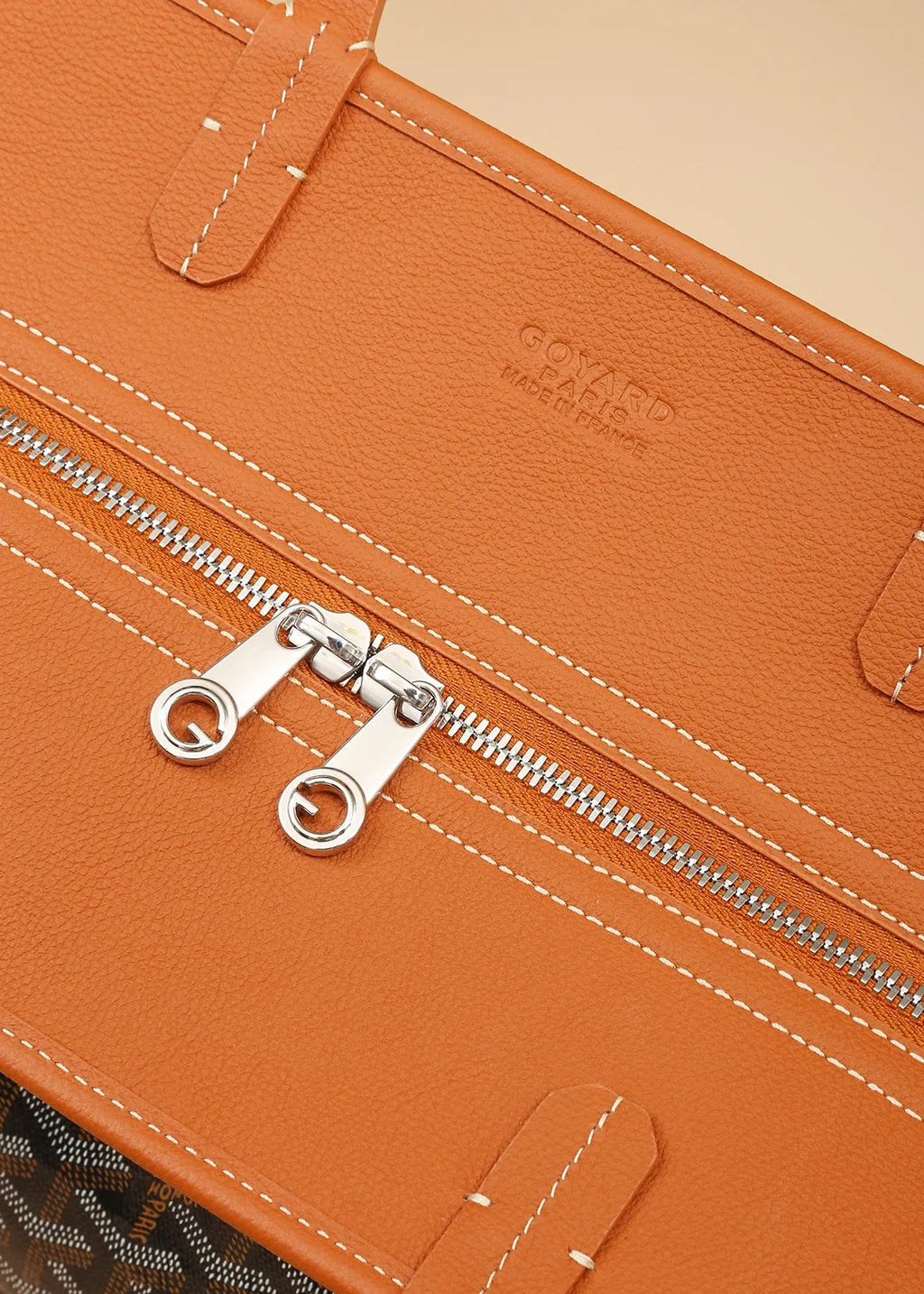 Goyard Hardy PM Bag Coated Canvas Leather 8016