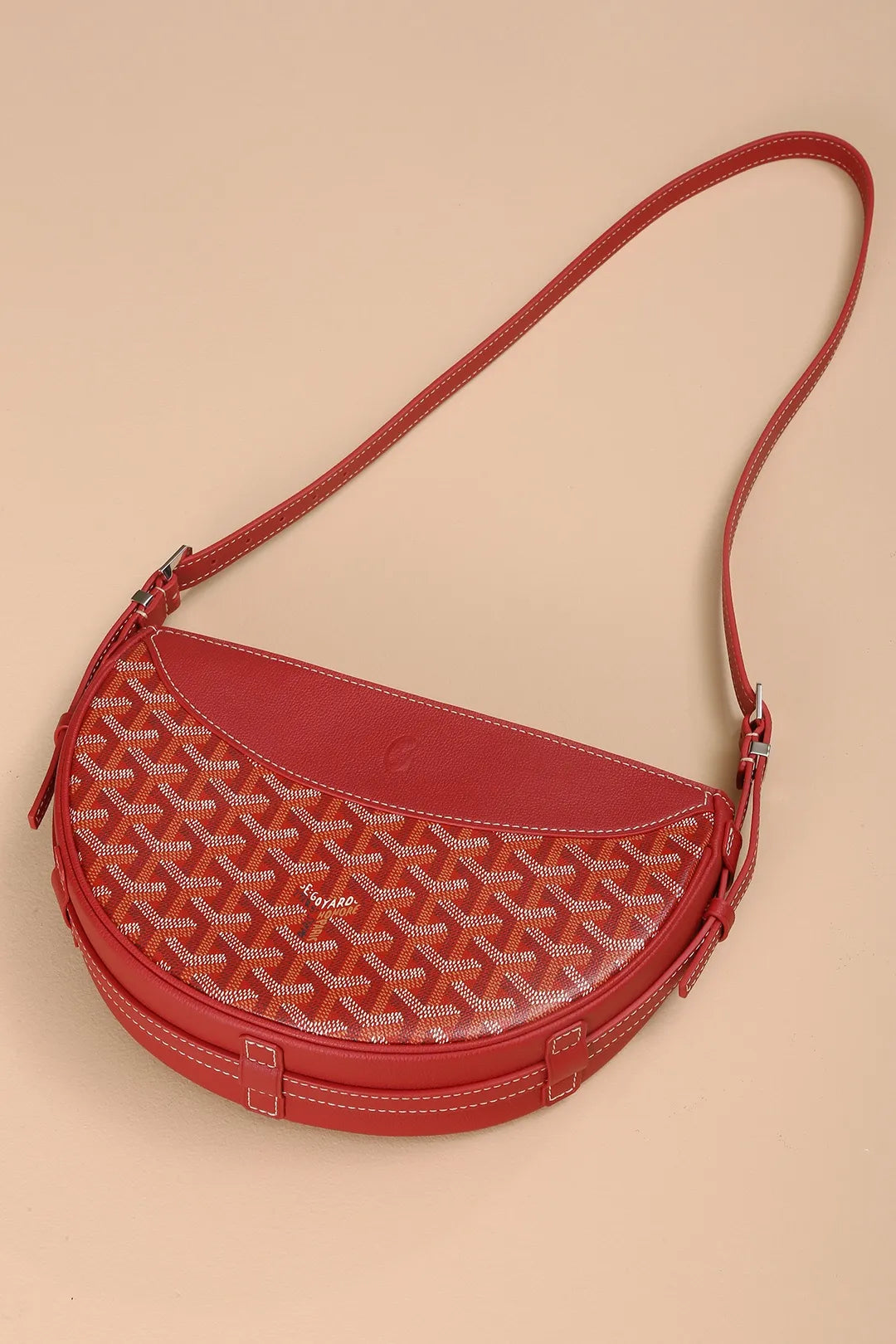 Goyard Hirondelle Shoulder Bag Coated Canvas 8028