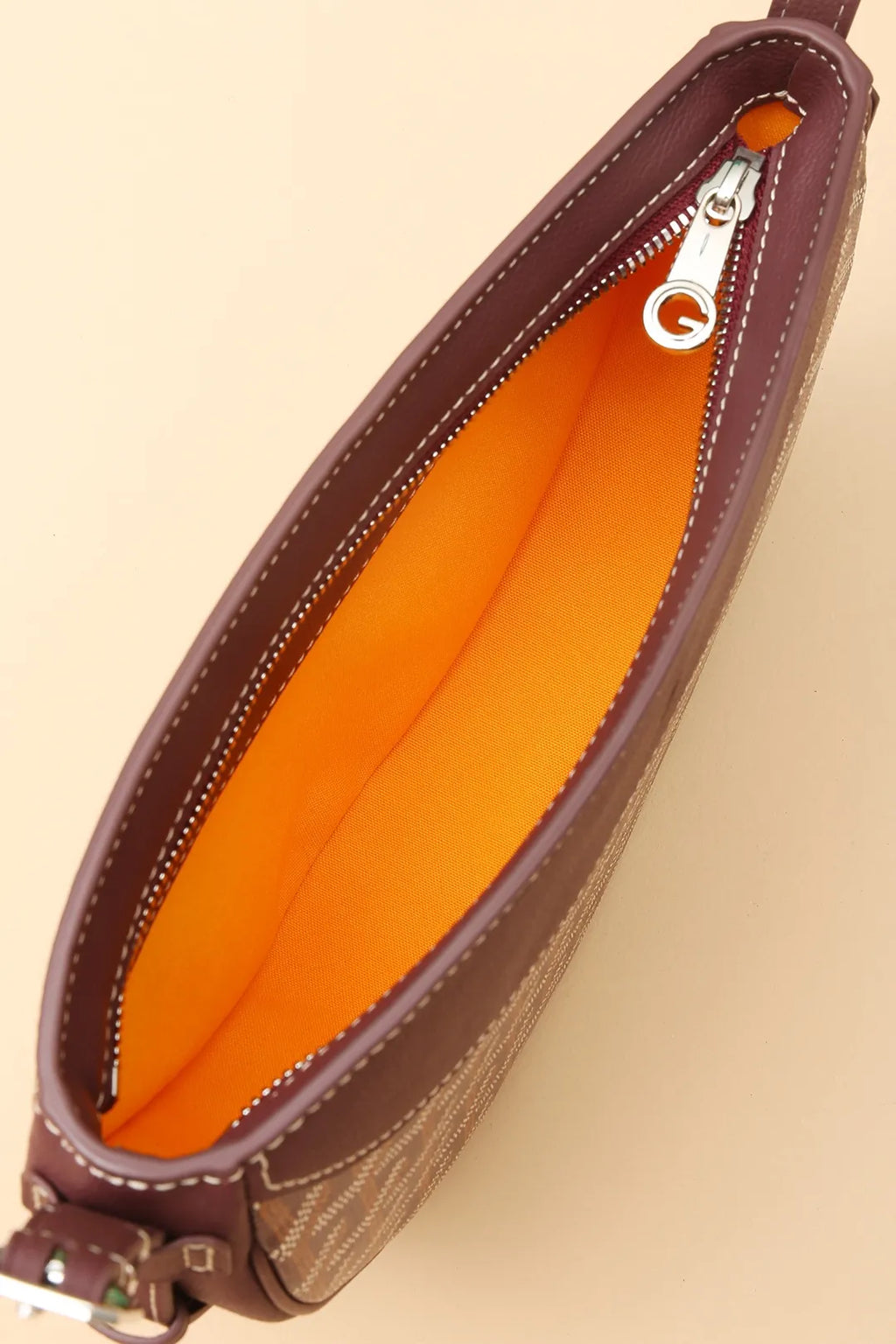 Goyard Hirondelle Shoulder Bag Coated Canvas Leather 8028