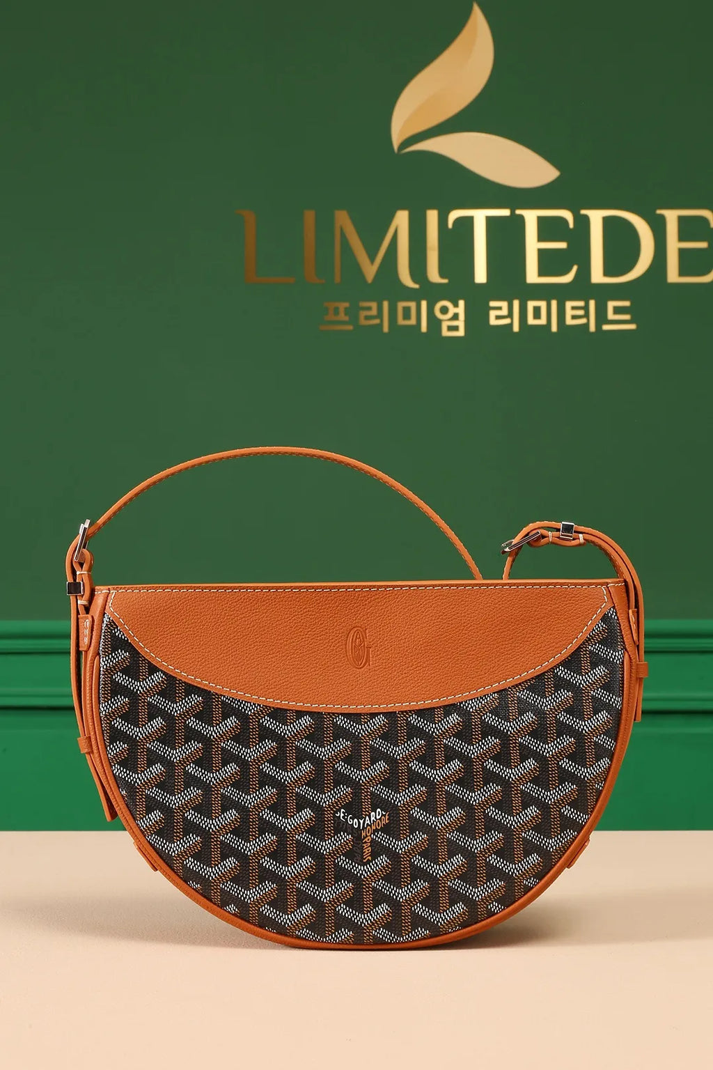 Goyard Hirondelle Swallow Bag Coated Canvas Leather 8028