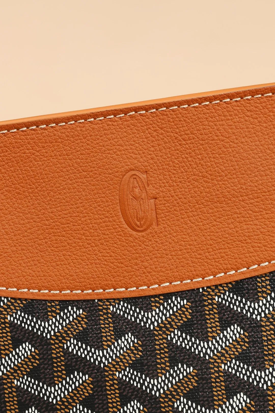 Goyard Hirondelle Swallow Bag Coated Canvas Leather 8028