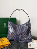 Goyard Hobo Zip Tote Bag Coated Canvas Leather 610300680