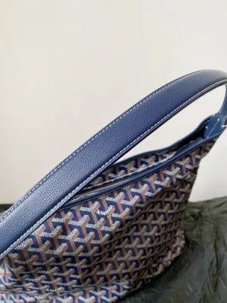 Goyard Hobo Zip Tote Bag Coated Canvas Leather 610300680
