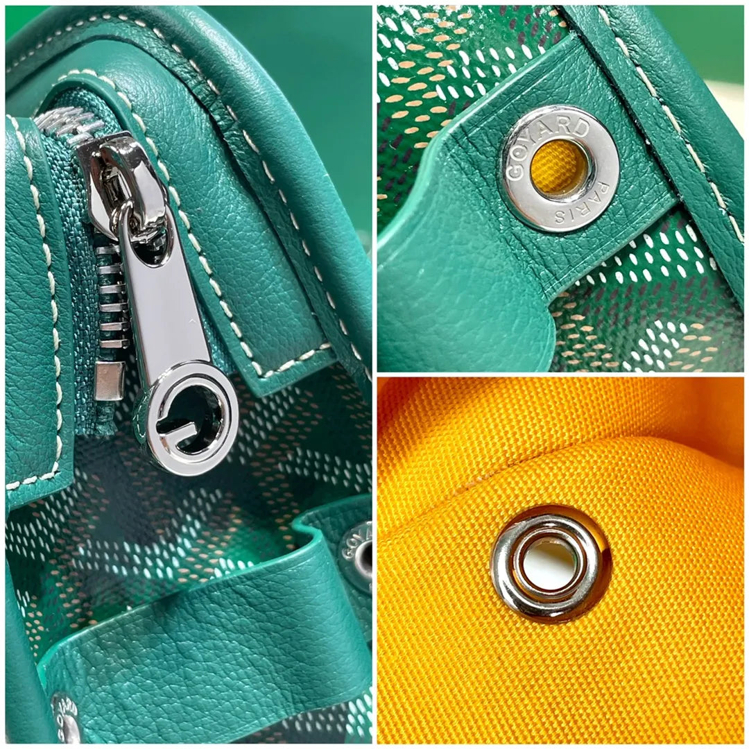 Goyard Jouvence GM Clutch Bag Coated Canvas Leather 8051