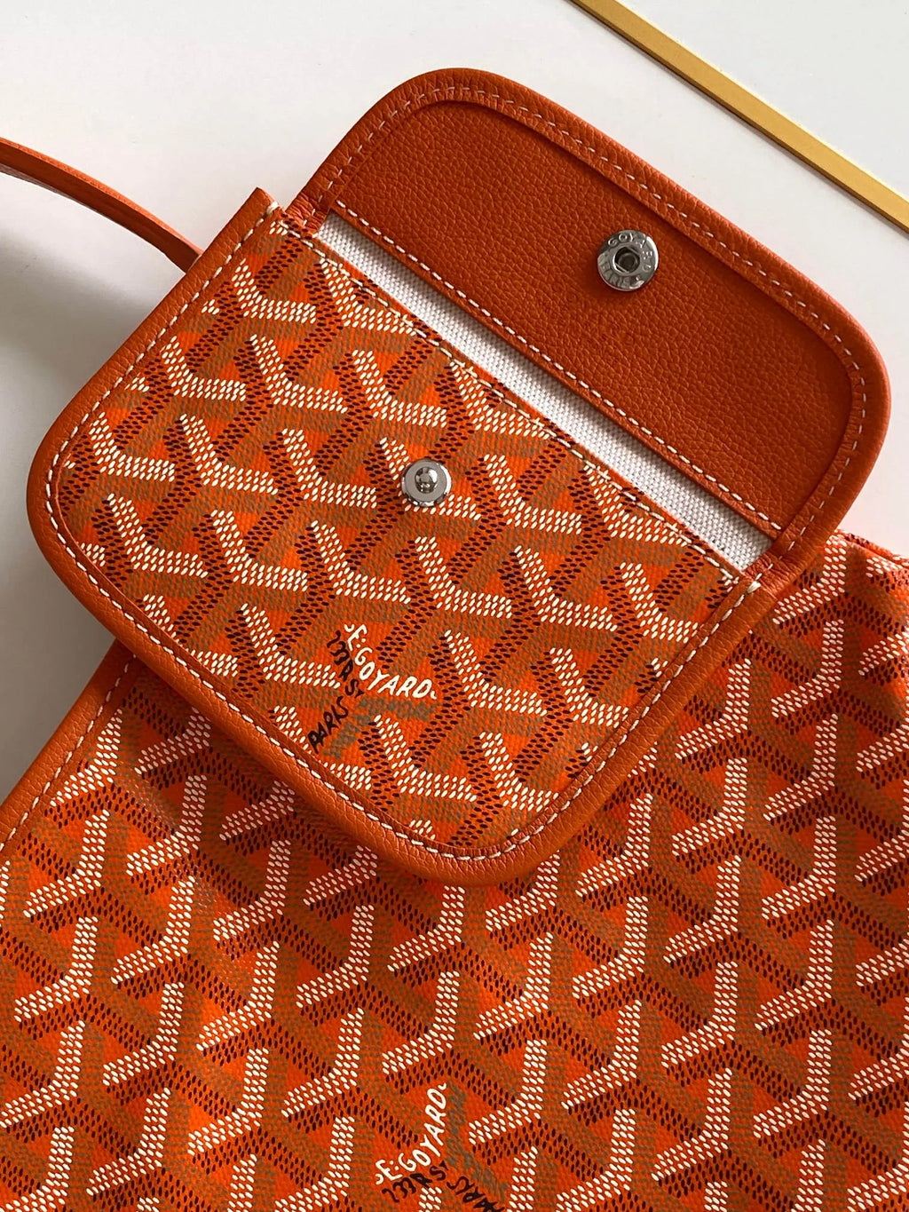 Goyard Mini Hobo Bag Coated Canvas Leather 236710