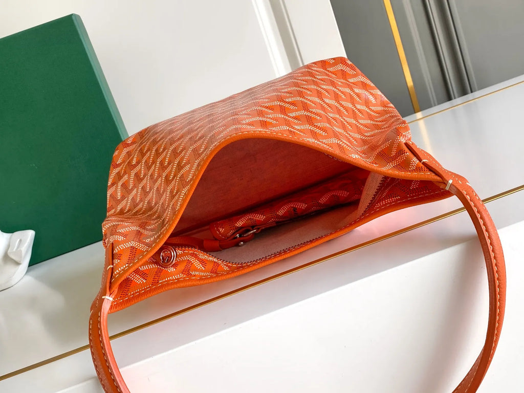Goyard Mini Hobo Bag Coated Canvas Leather 236710