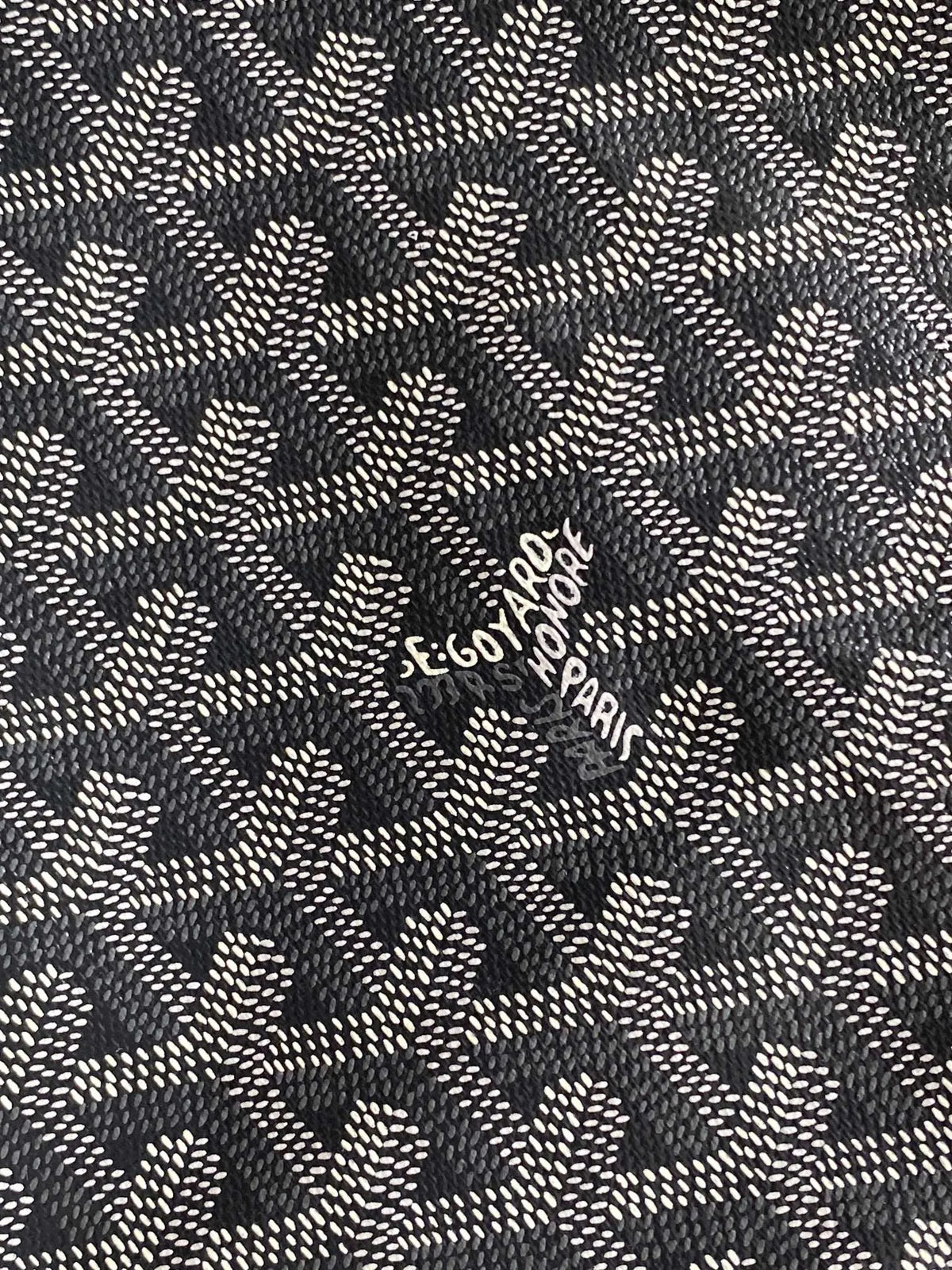 Goyard Mini Hobo Bag Coated Canvas Leather