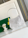 Goyard Mini Hobo Bag Coated Canvas Leather 520