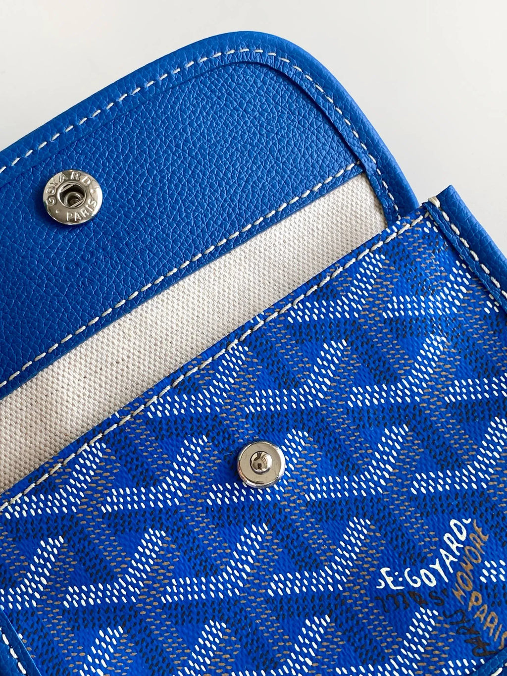 Goyard Mini Hobo Bag Coated Canvas Leather
