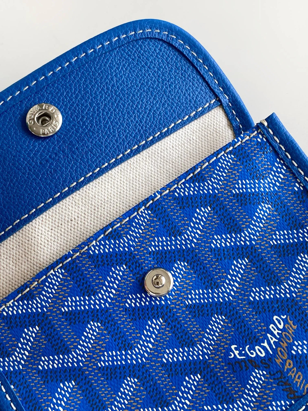 Goyard Mini Hobo Bag Coated Canvas Leather
