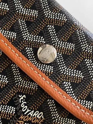 Goyard Mini Hobo Bag Coated Canvas Leather