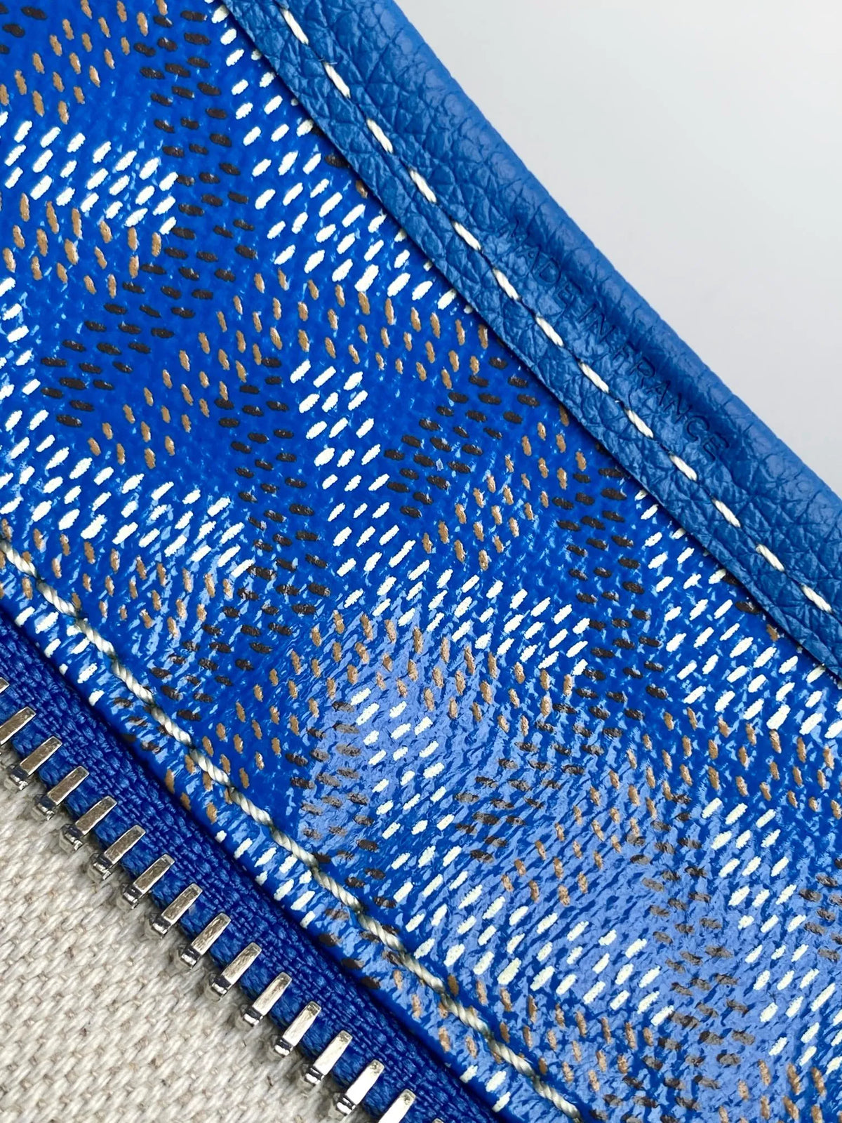Goyard Mini Hobo Bag Coated Canvas Leather