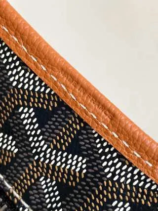 Goyard Mini Hobo Bag Coated Canvas Leather