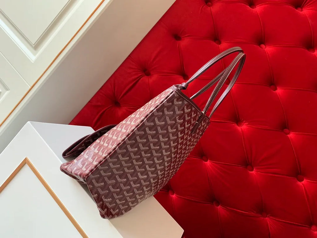 Goyard Mommy Tote Bag Coated Canvas Leather 8001 8002