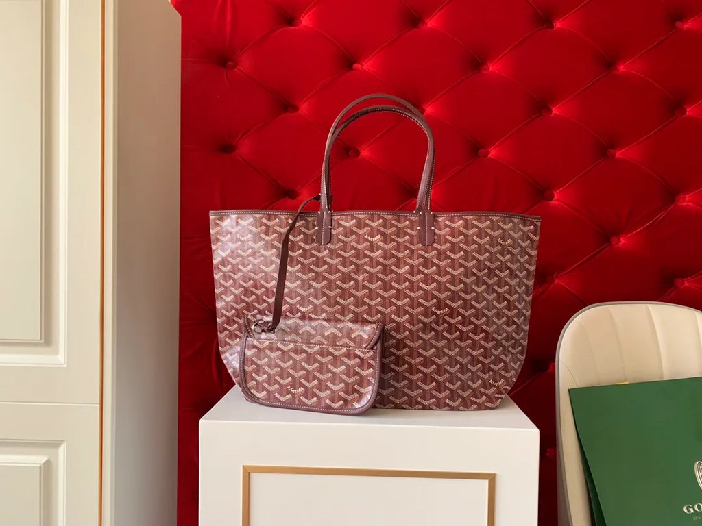 Goyard Mommy Tote Bag Coated Canvas Leather 8001 8002