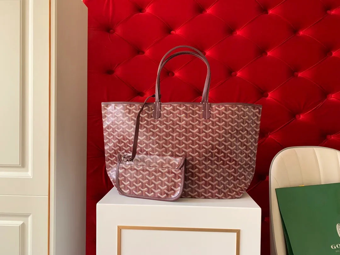 Goyard Mommy Tote Bag Coated Canvas Leather 8001 8002