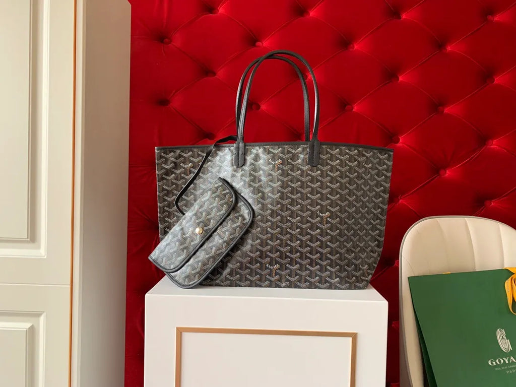 Goyard Mommy Tote Bag Coated Canvas Leather 8001 8002