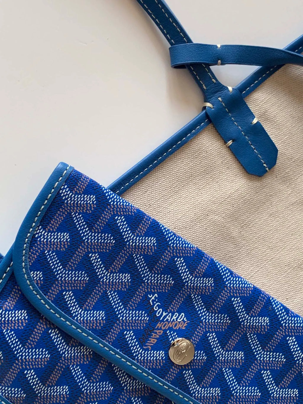 Goyard Mommy Tote Bag Coated Canvas Leather 8001/8002