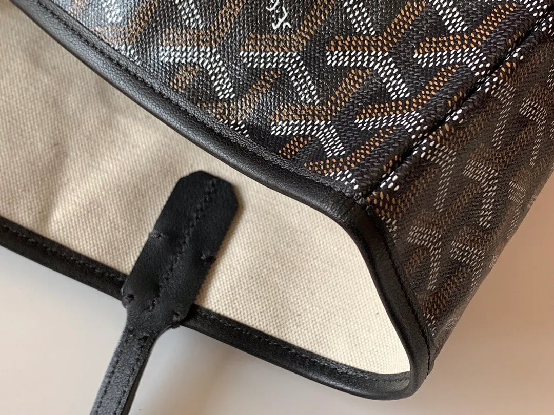 Goyard Mommy Tote Bag Coated Canvas Leather 8001 8002