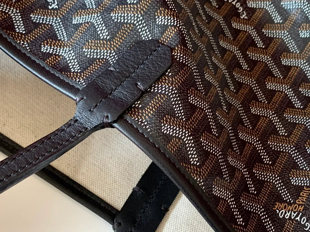 Goyard Mommy Tote Bag Coated Canvas Leather 8001 8002