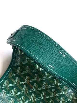 Goyard Musette PM Messenger Bag Canvas Leather 8018