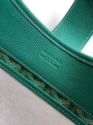 Goyard Musette PM Messenger Bag Canvas Leather 8018