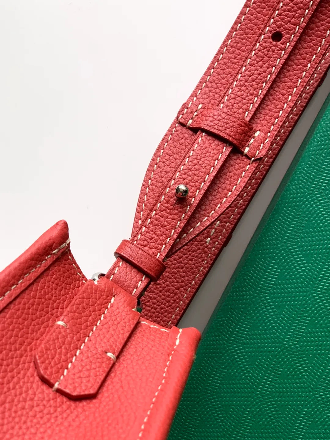 Goyard Musette PM Messenger Bag Coated Canvas Leather 8018