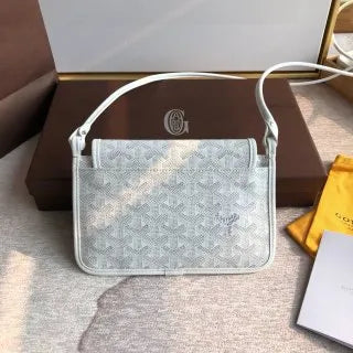 Goyard Plumet Crossbody Bag Coated Canvas Leather 8015