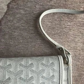Goyard Plumet Crossbody Bag Coated Canvas Leather 8015