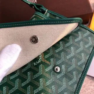 Goyard Plumet Crossbody Bag Coated Canvas Leather 8015