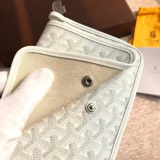 Goyard Plumet Crossbody Bag Coated Canvas Leather 8015