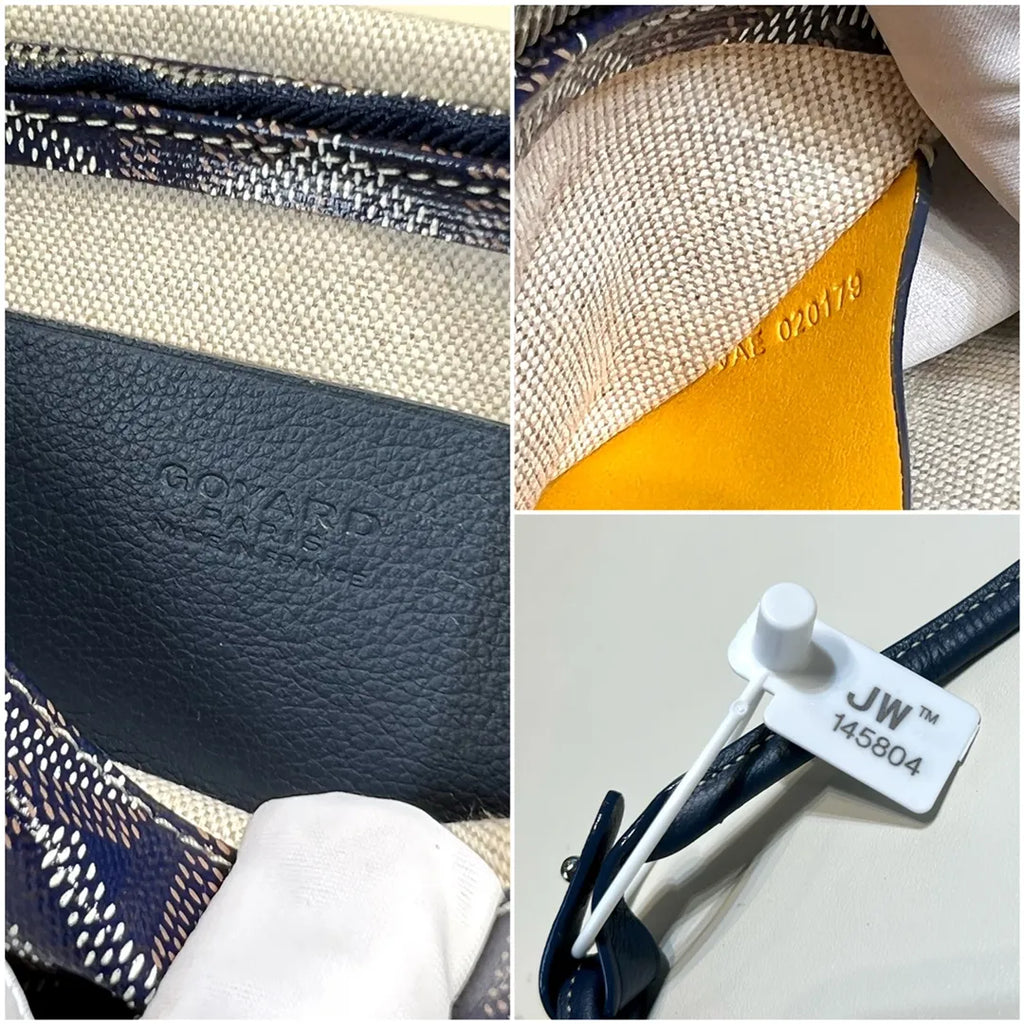 Goyard Plumet Envelope Bag Coated Canvas Leather 8015