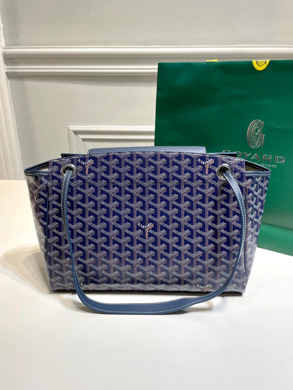 Goyard Rouette Bag Coated Canvas Leather 8052