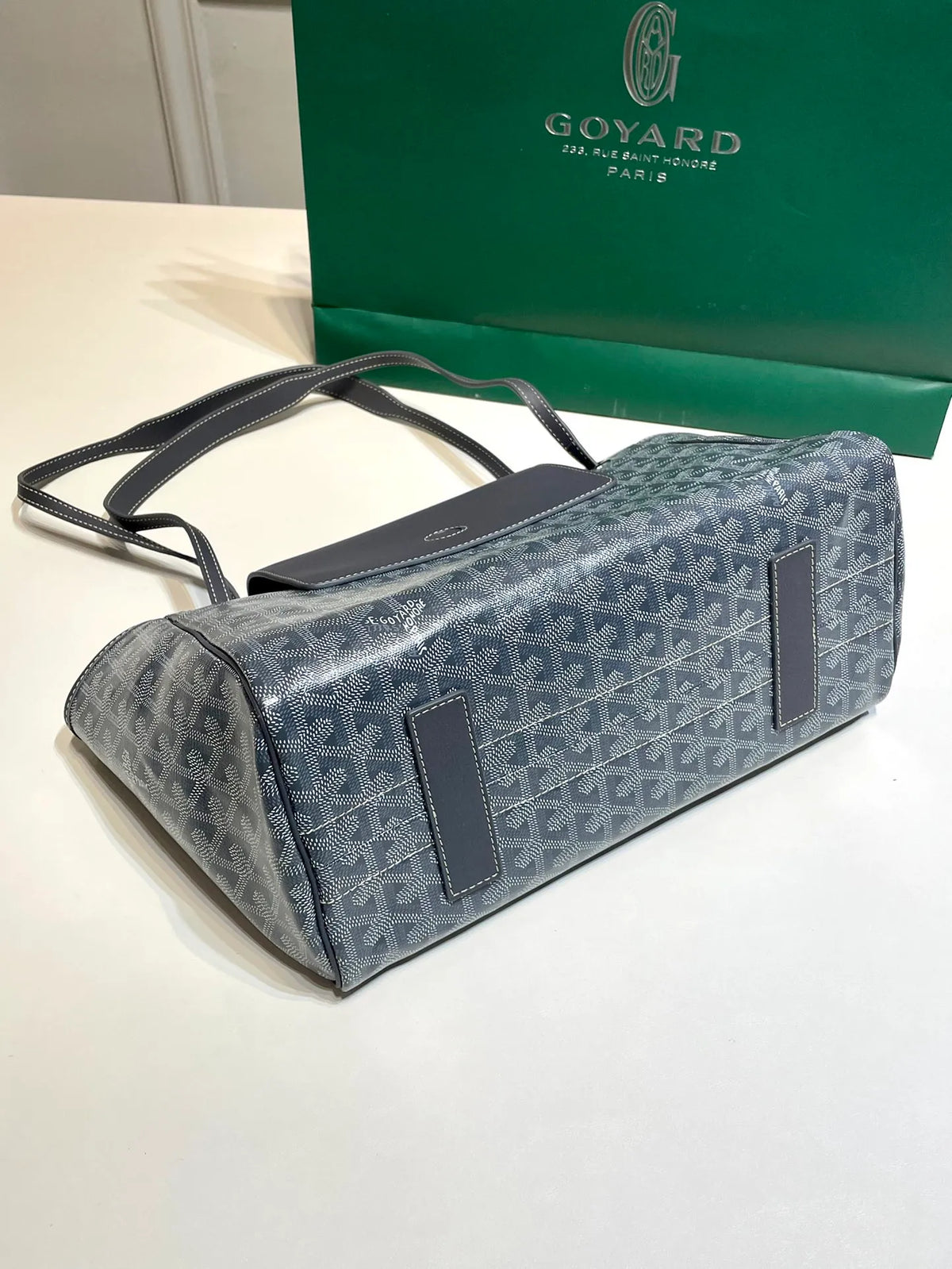 Goyard Rouette Bag Coated Canvas Leather 8052