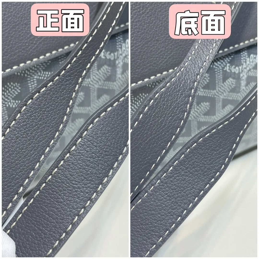 Goyard Rouette Bag Coated Canvas Leather 8052