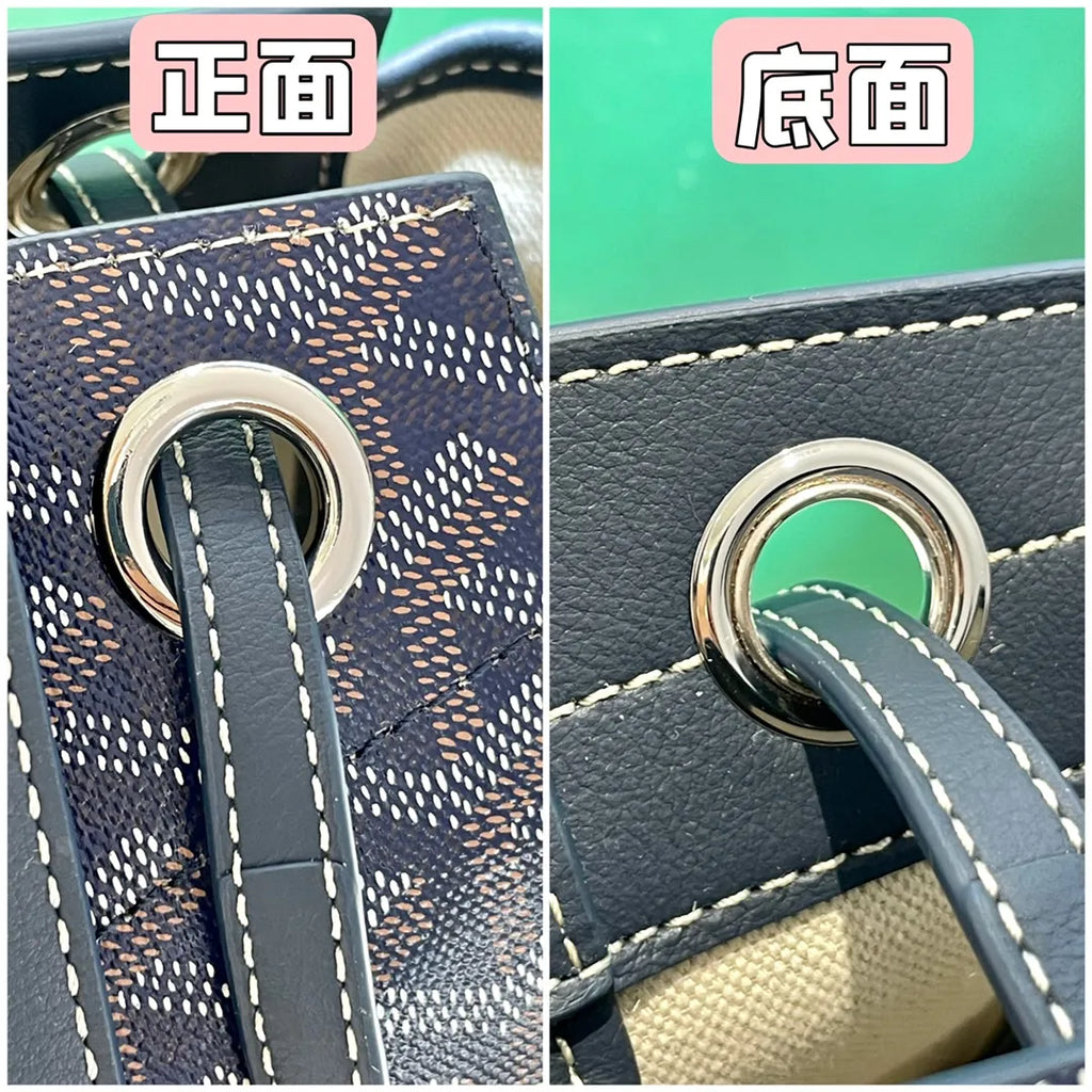 Goyard Rouette Bag Coated Canvas Leather 8052