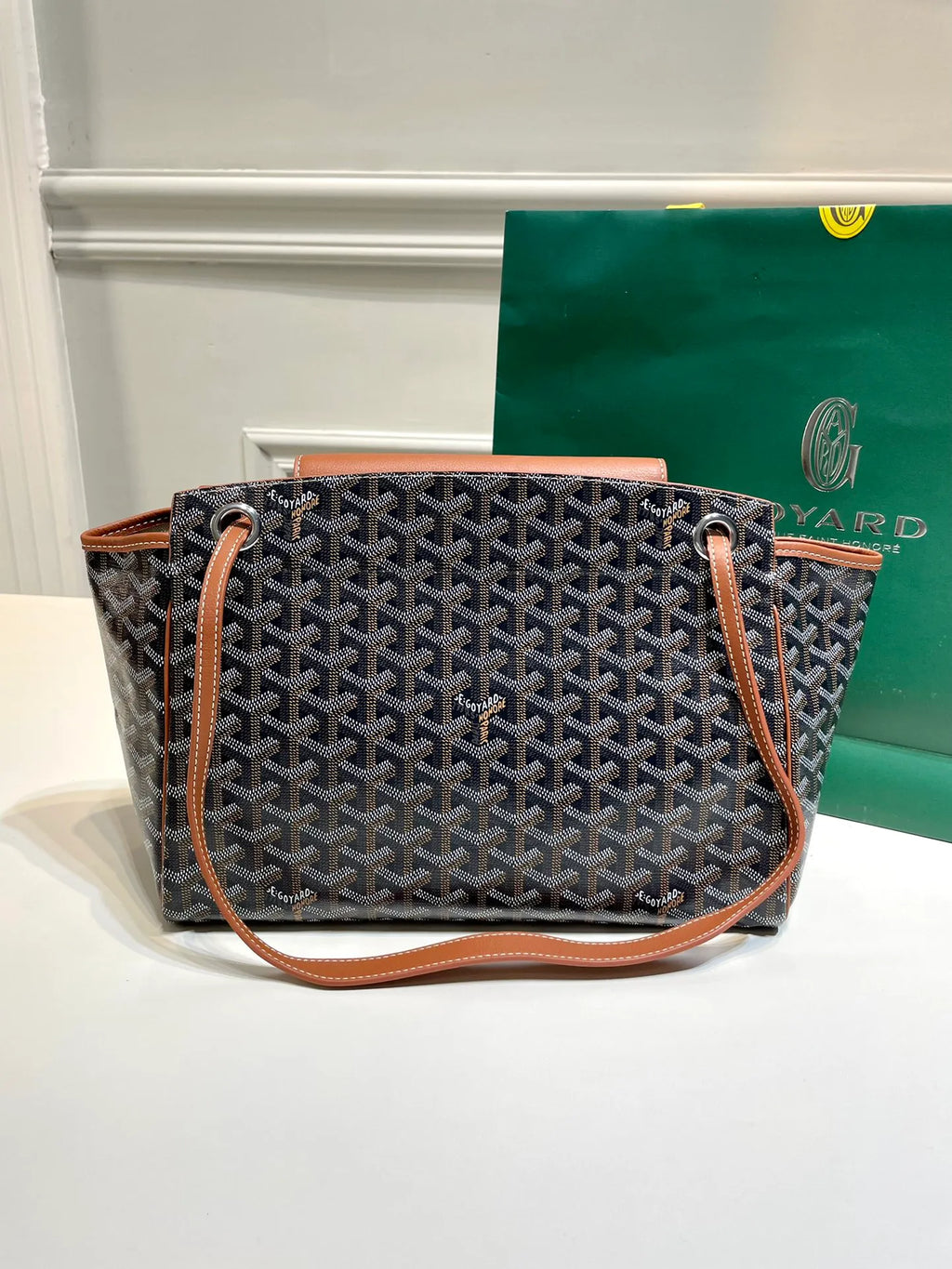 Goyard Rouette Shoulder Bag Coated Canvas 8052