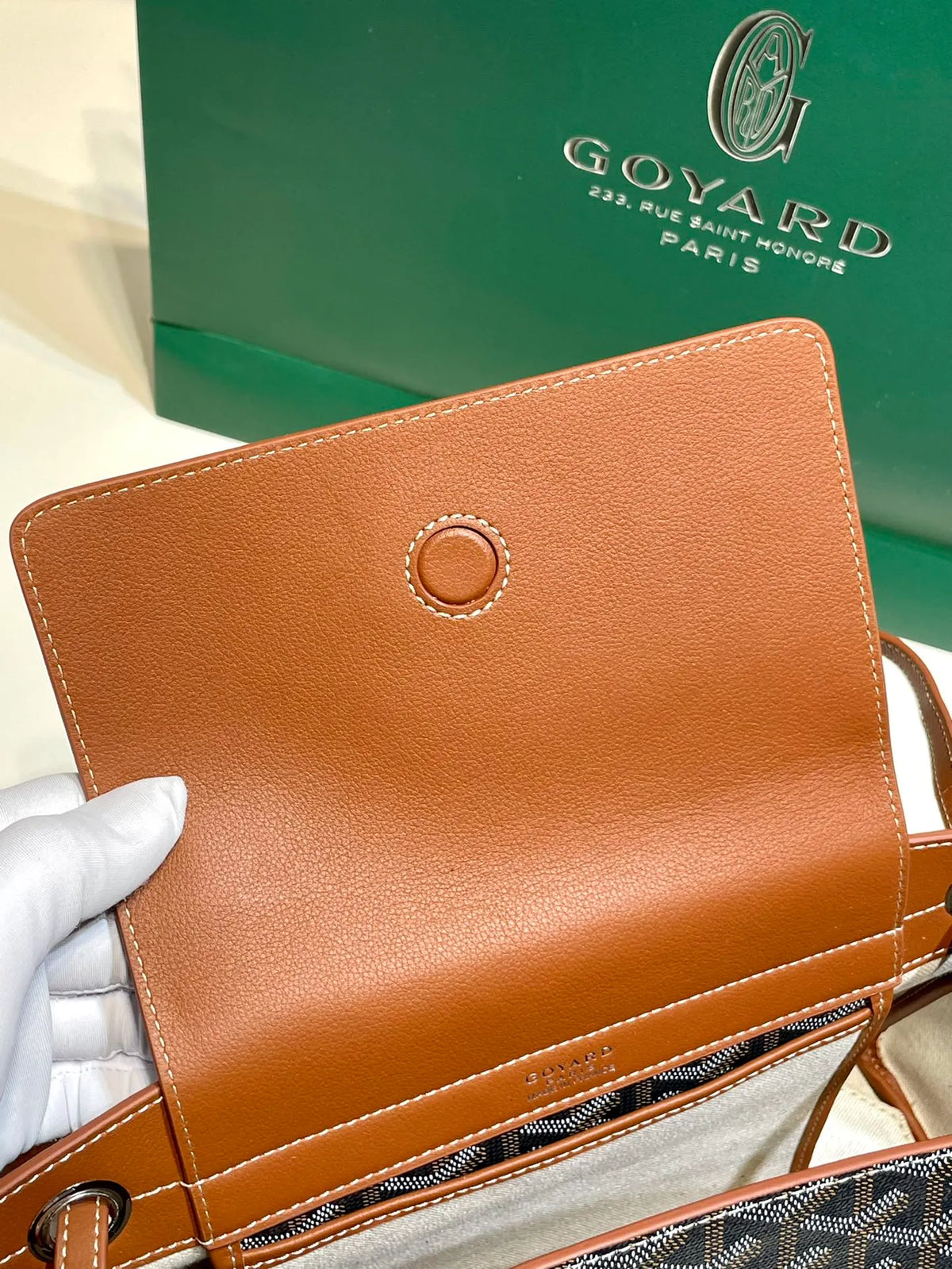 Goyard Rouette Shoulder Bag Coated Canvas 8052