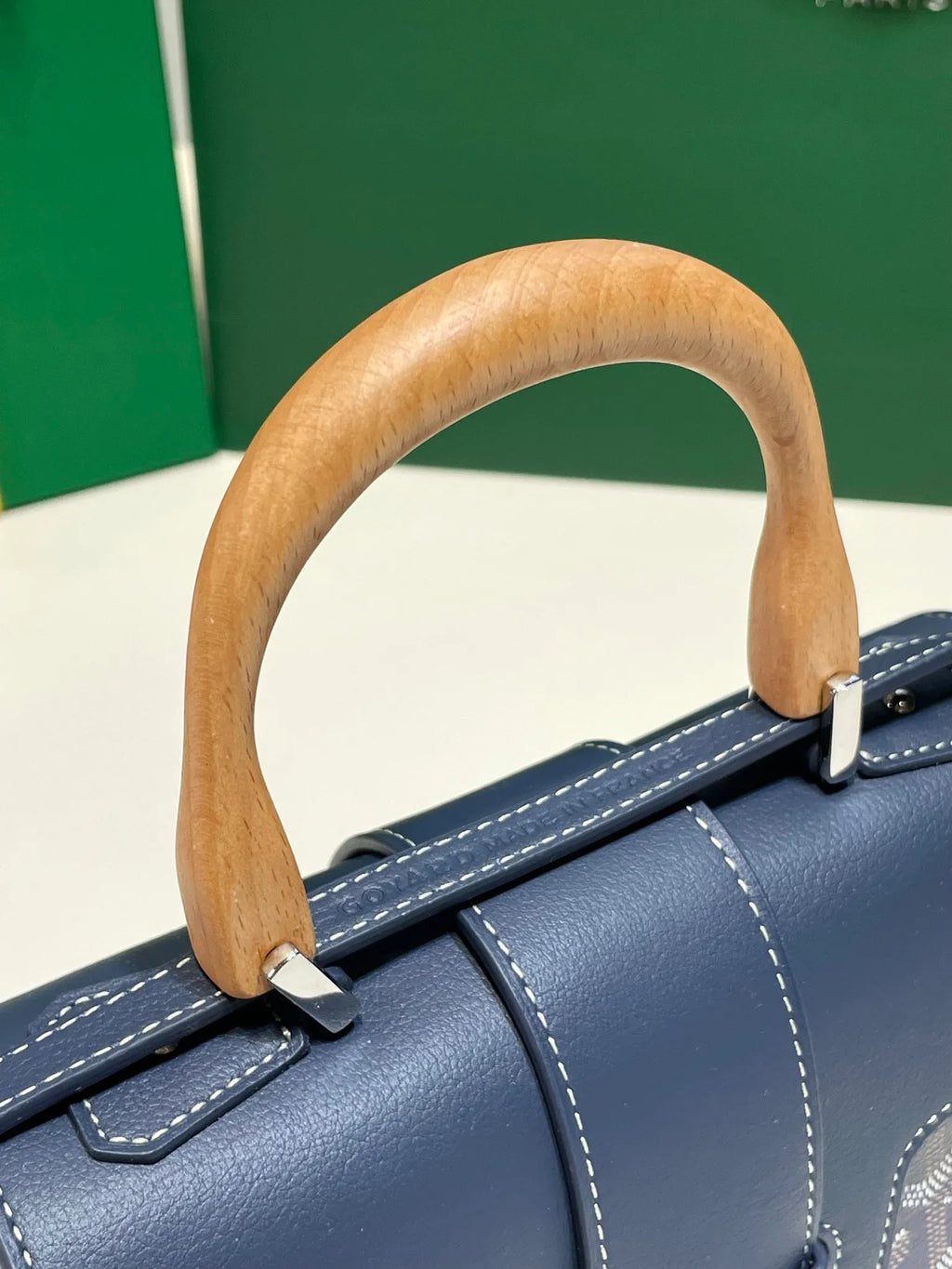 Goyard Saigon Mini Bag Coated Canvas Leather 8005