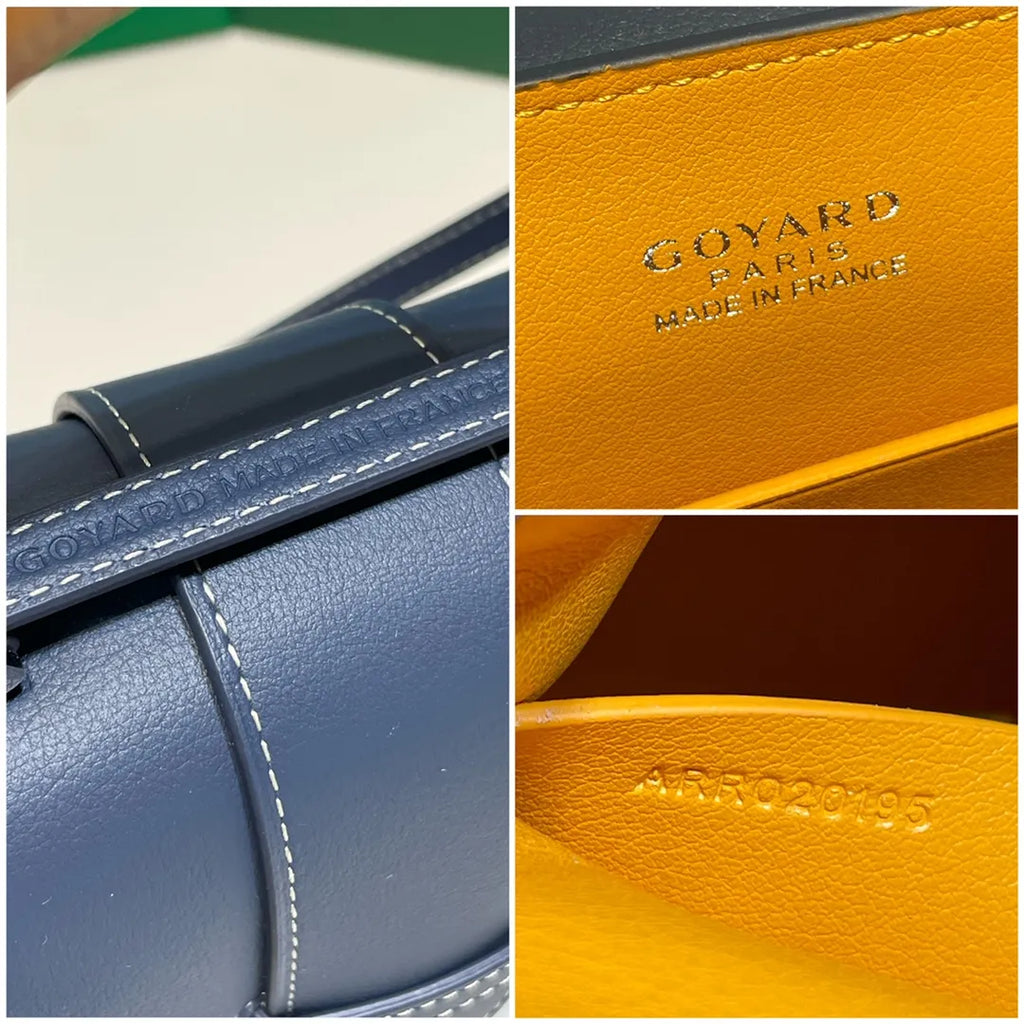 Goyard Saigon Mini Bag Coated Canvas Leather 8005