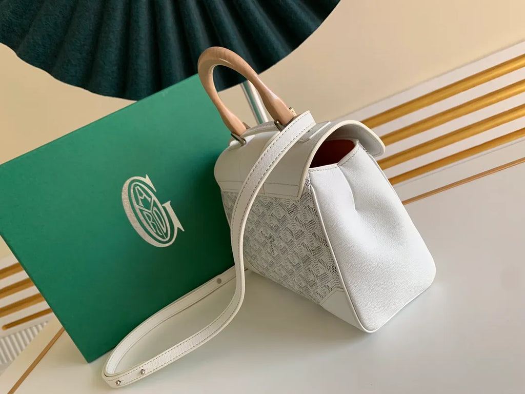 Goyard Saigon Mini Bag Coated Canvas Leather 8005680