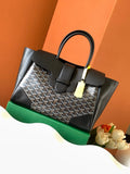 Goyard Saigon Tote Bag Coated Canvas Leather