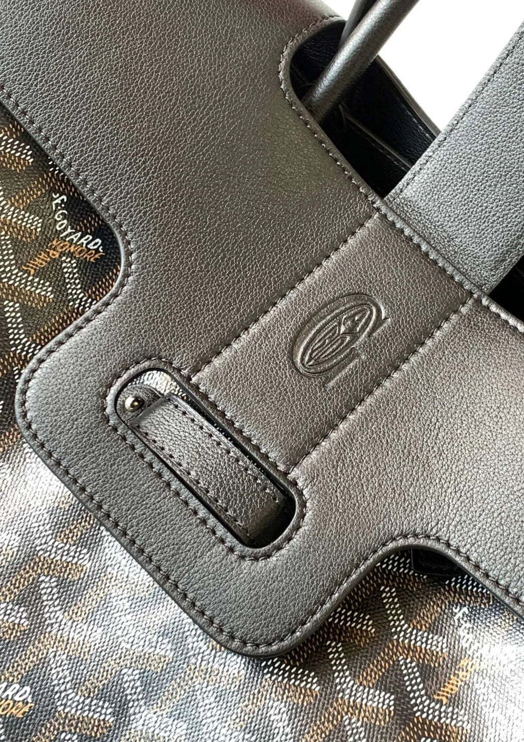 Goyard Saigon Tote Bag Coated Canvas Leather